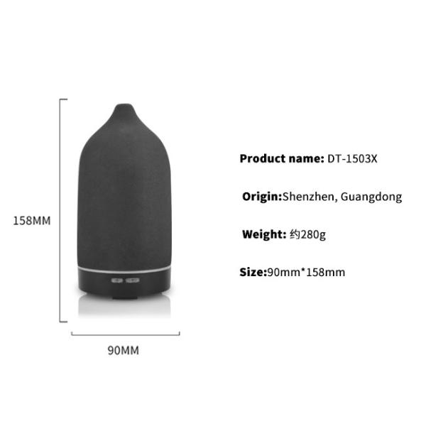 увлажнитель ароматности 20-30ml/H 100ml ультразвуковой с приведенным изменением цвета