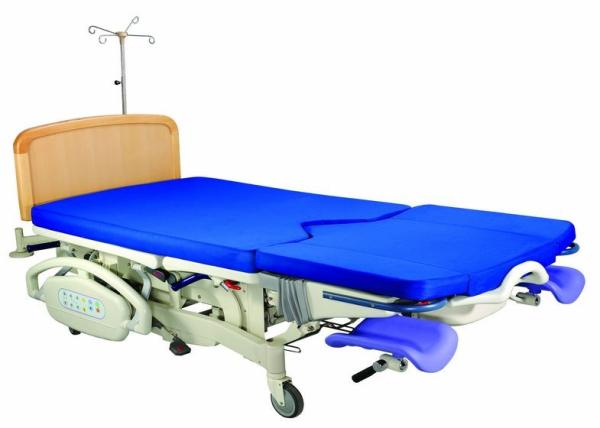 Cama elétrica Labor da entrega da posição começar do hospital baixa com controlador interno