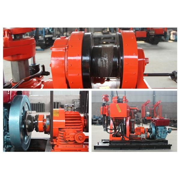 Трейлер небольшой буровой установки водяной скважины роторный установил силу глубины 37КВ 300м