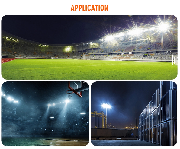 180LPW Exterior LED Lighting / Modular Flood Light For America 10 years warranty