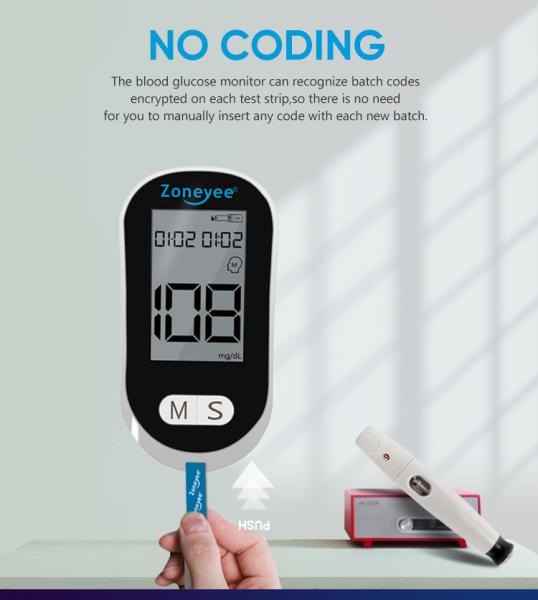 Health Care Supplies Self Diagnosis Tools Diabetis Device Glucometro High Quality And Cheap Price Blood Glucometer