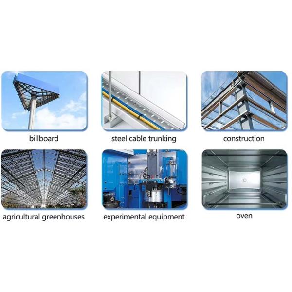 Сечения балки гальванизировали трубку стали углерода стальной трубы квадратную