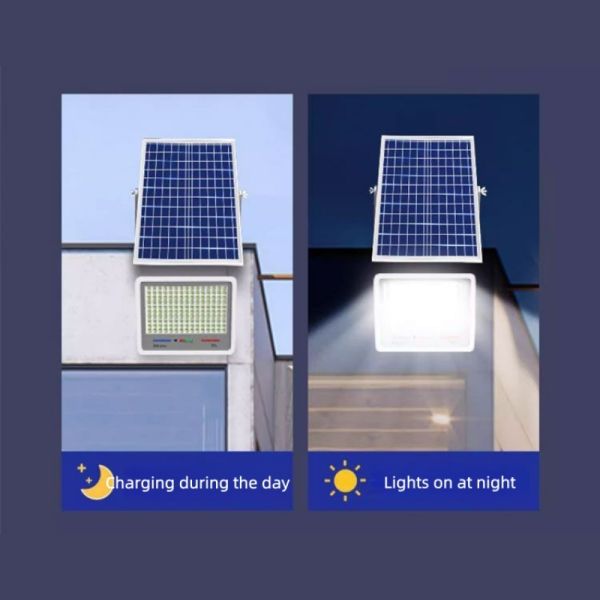 Long Lasting Solar LED Flood Light Eco Friendly Waterproof Security Lighting