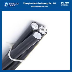 1KV ABC Cable Triplex AAC/XLPE+ACSR/XLPE 2x2AWG+2AWG ASTM S76-474