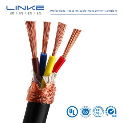 Cabos de controlo de vários núcleos de cobre enlatados 300 V para controlo de equipamento