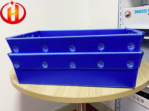 Waterproof Corrugated Plastic Mail Totes UV Printing Reusable Correx