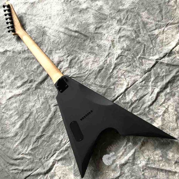 Custom 7 String Flame Cover Flame Neck Maple Binding Fingerboard Edge Side Light Point Electric Guitar