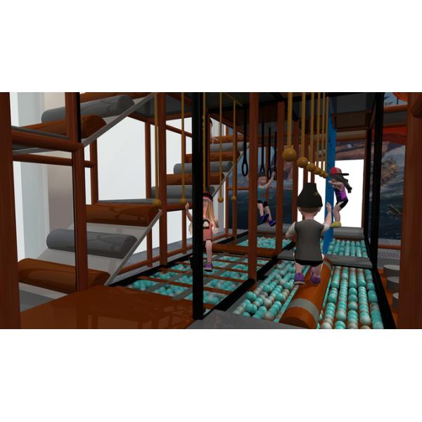 Commercial Kids Trampoline Park Equipment for Indoor Playgrounds