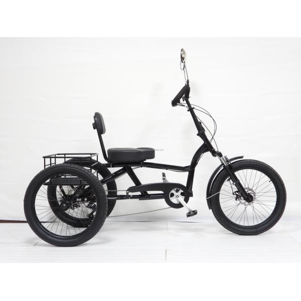 Высокоуглеродистая стальная рама 7-скоростной грузовой троллейбус с 24-дюймовыми толстыми колесами из алюминиевого сплава