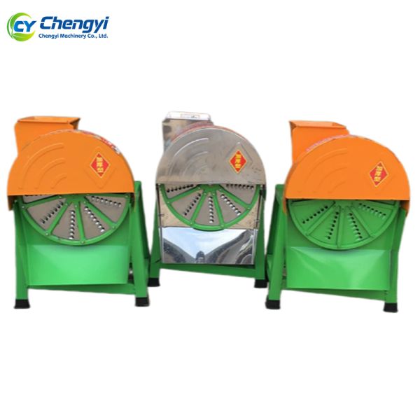 Rugged Iron Shredder Macerator High Capacity Vegetable Processing Plant Tool