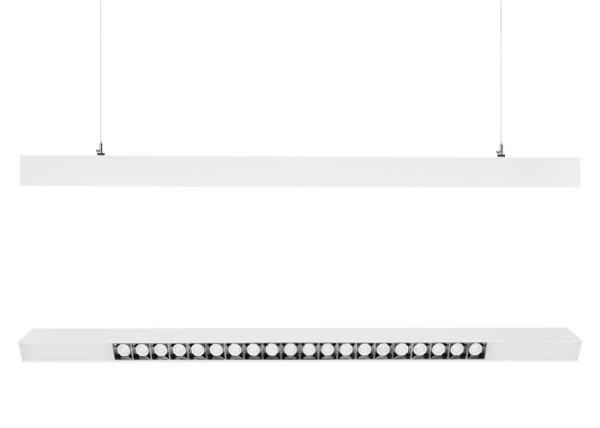 Aluminum Surface Linear LED White Black 80 - 90lm/w SMD2835 3030 CRI≥80