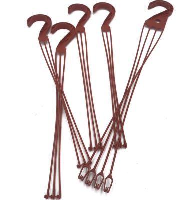 Planting Hanging PVC HDPE Soft Plastic Flower Pot Hook Garden Accessory