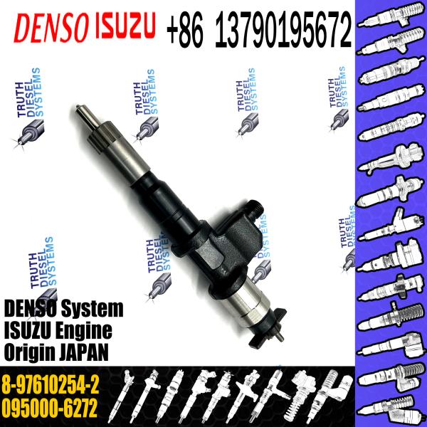 New Diesel fuel common rail injector 095000-6271 095000-6272 8-97610254-1 8-97610254-2 For ISUZU GIGA 6UZ1