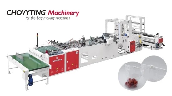 Замороженная сумка замка застежка-молнии PE поли делая машину 40m/Min