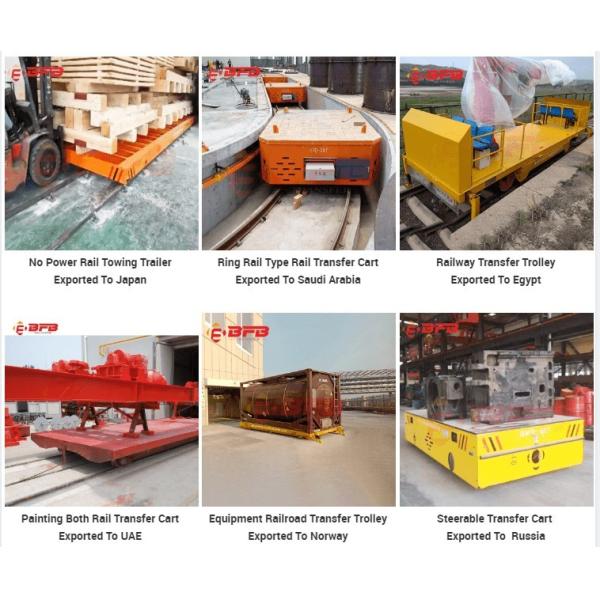 carro Trackless de transferência do revestimento da cola Epoxy 15T a pilhas