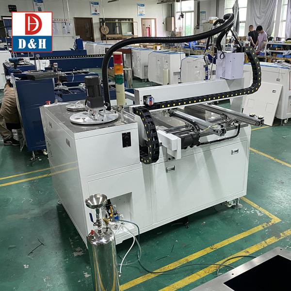 High Precision AB Part Epoxy Urethane RTV Silicone Glue Production Line Gluing Machine