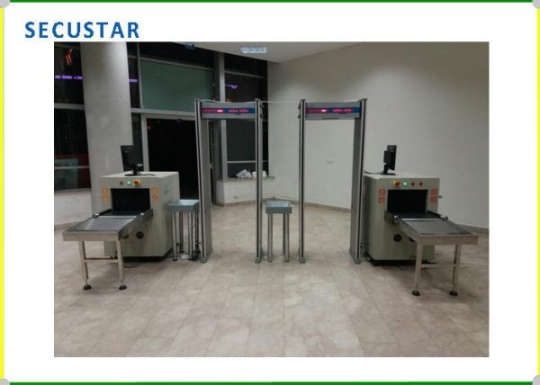High Resolution X Ray Parcel Scanner With Dangerous Object Alarm Baggage Scanner