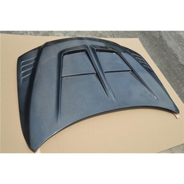 2003-2018 Mazda M6 Shark Edition Pure Carbon Fiber Hood Open Luxury Carbon Black