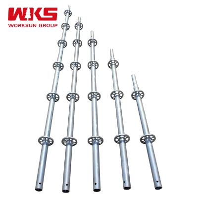 Q235 Ring Lock Style Scaffolding Customized High Rise Scaffold Flexible