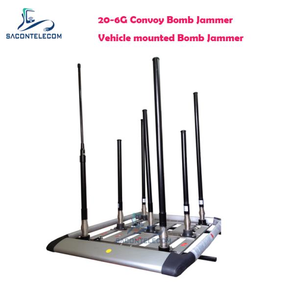 Автомобиль Военный конвой Бомбный джаммер 20-6G 11 полос 550w На крыше