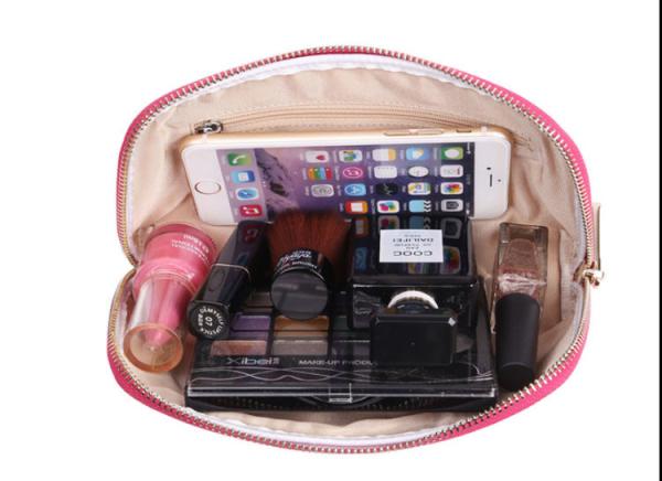 Custom logo new creative PVC travel collection makeup bag for toiletries
