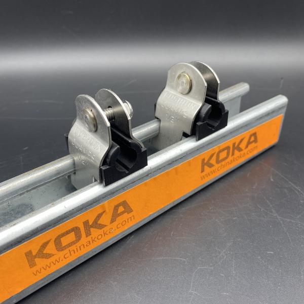 Strut Conduit Clamps Unistrut 1/4 Inch Tubing Zinc Plated Cushion Clamps
