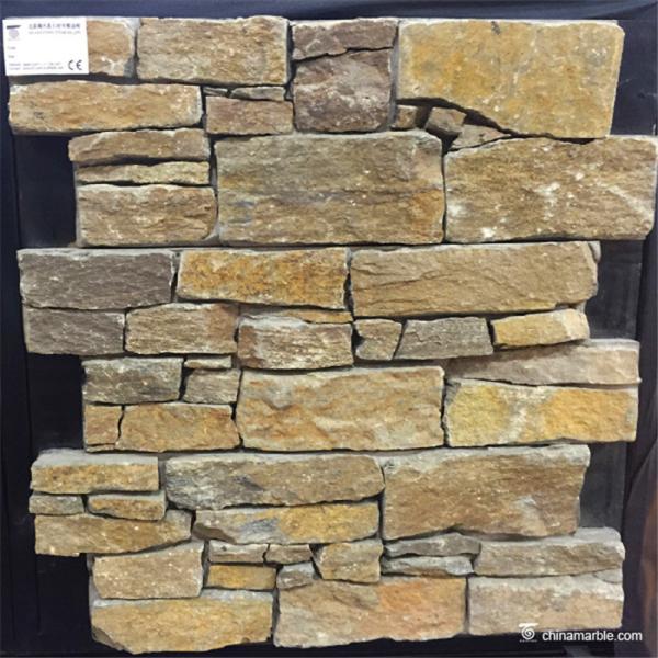 Natural stone High Compression Strength Concrete Backed Stone For Exterior Wall Cladding