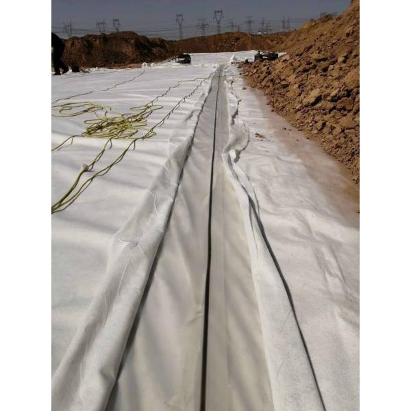 Geotextile пробитый иглой Nonwoven ткани земледелия 50gsm - 500gsm подгоняло толщину