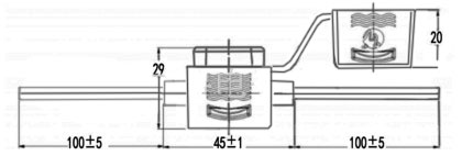 16AWG водоустойчивые автомобильные стандартные встроенные патроны предохранителя TR-609 TR-610