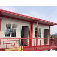 37sqm liso expansível de dobramento pré-fabricou a casa do recipiente