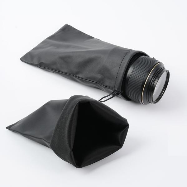 OEM/ODM Acceptable Custom PU Leather Dust Drawstring Bag for Jewelry Organization