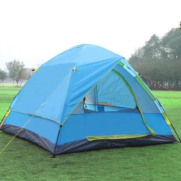 3-4 Person Water Resistant Camping Tent With Carry Bag for Backpacking 3 Season Ideal Shelter for Family Camping(HT6003)