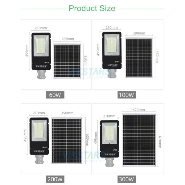 Уличный фонарь CRI 70Ra 200W солнечный отсутствие связывая проволокой SMD5730/400PCS