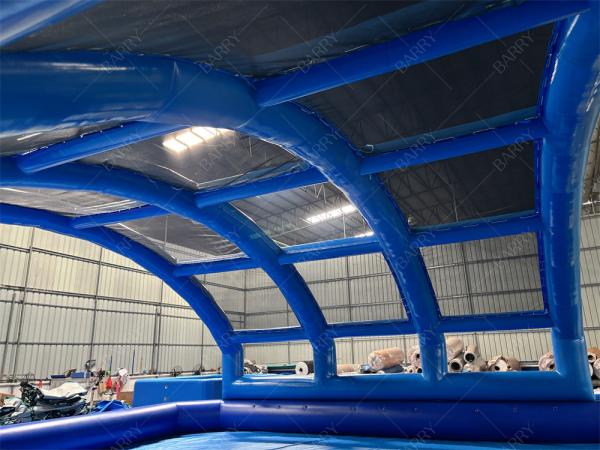 Waterproof Inflatable Pool Cover PVC Dome Roof Tent For Backyard Party Events