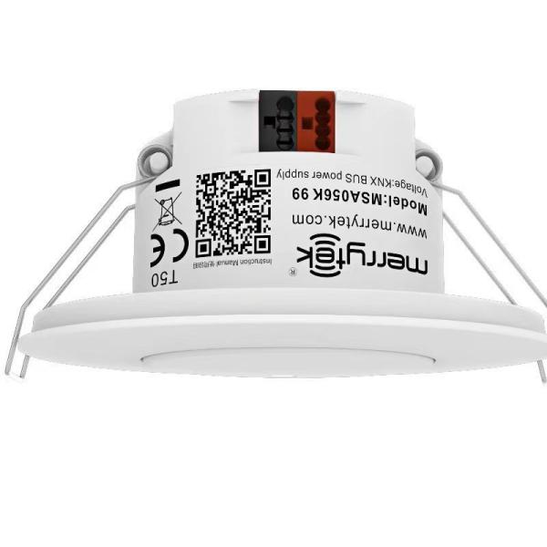 Smart Building 5.8G Microwave Sensor KNX Motion Sensor with Working Current 8±1mA