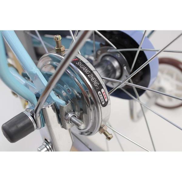 Bicicleta de pneus pneumáticos de aço carbono para crianças com rodas de treinamento
