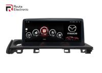 Estéreo automotivo 4G LTE Mazda, unidade principal Mazda 6 com tela LCD HD