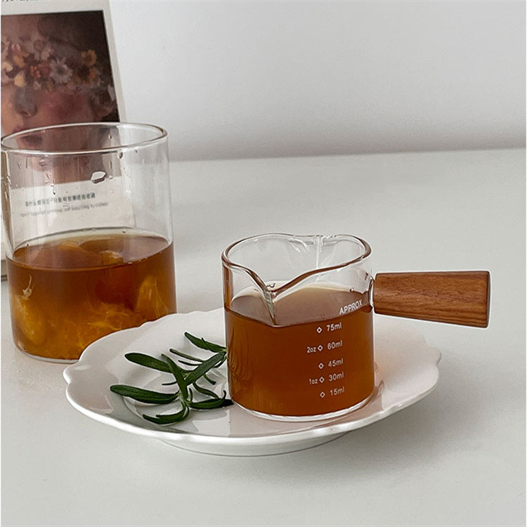 кувшин толкотни аксессуаров 8oz Barista чая кофе стопки эспрессо 75ml
