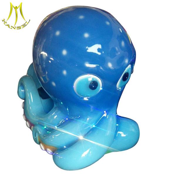 Hansel  indoor children fun centers coin operated fiberglass toys kiddie ride