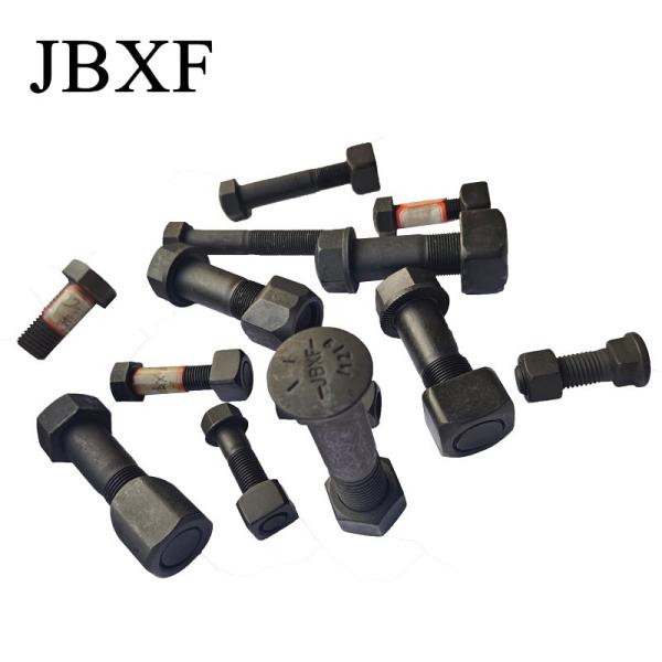 Track Chain Excavator Bolt And Nut 9W3619 M20*1.5*55mm 40Cr Steel