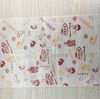 Produto comestível personalizado que coze Tray Paper For Cake Bread Tray Oil Proof Hamburger Paper