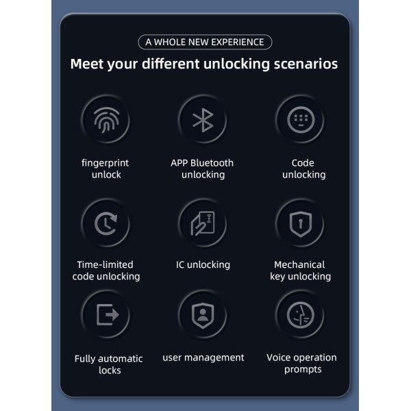 Inteligente Ttlock Smart Door Lock Keyless Wifi Biometric Fingerprint Electric Rim Lock External Anti-theft Bull Head Lock