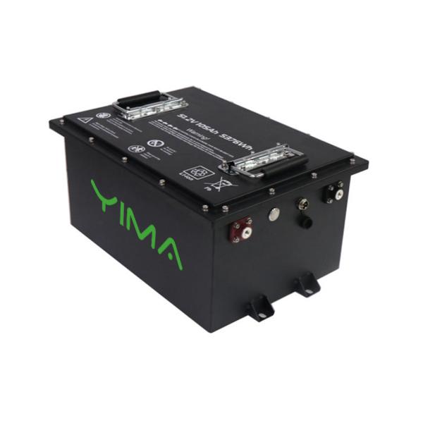 48 voltios 105ah LiFePO4 Carro de golf eléctrico Batería de litio Protección BMS incorporada