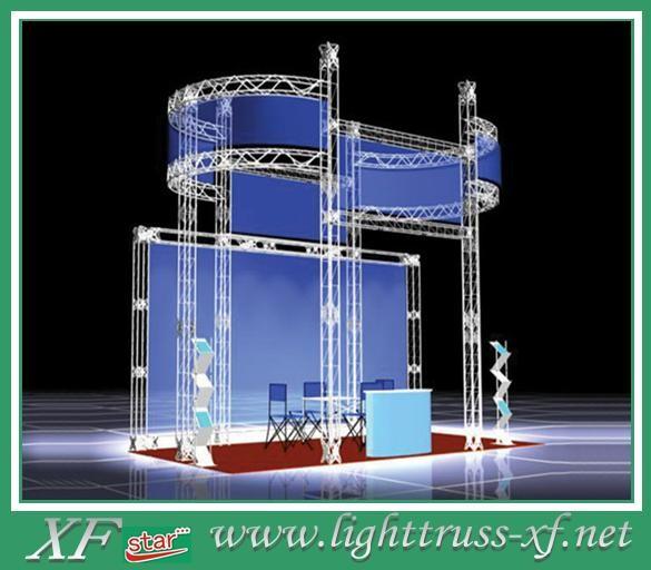 Exhibition Booth Events Aluminum Stage Truss  / T6-6082 Aluminum
