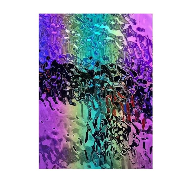 304 Grade Water Ripple Stainless Steel Panel Anti Rust For Architectural Projects