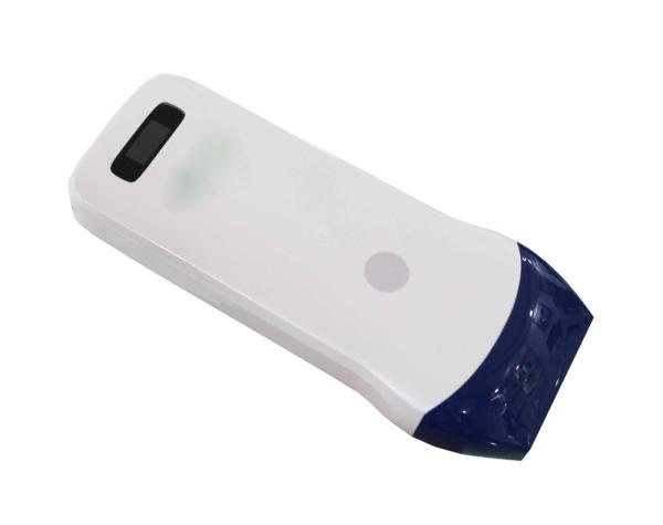 Medical 128 Element Wireless Handheld Color Doppler Linear Ultrasound Probe Built-in Lithium Battery