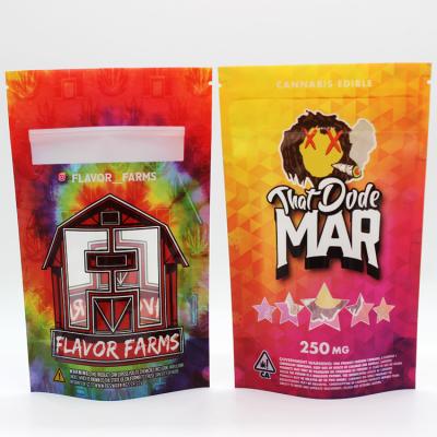 Erva-doce Bolsa de papel de alumínio Mylar Stand Up Zipper Bolsa selada de 3 lados