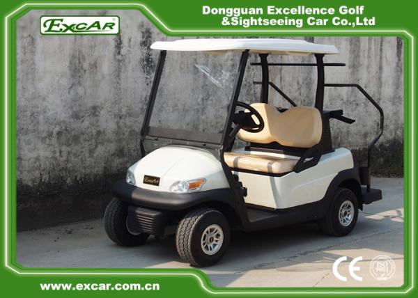 Carrinho de golfe do carro bonde da placa da caddie de 2 Seater para o monte Golf Club da missão