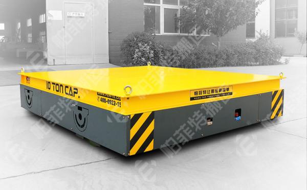 Steerable Molten Metal Transfer Cart Electric Trackless Motorized