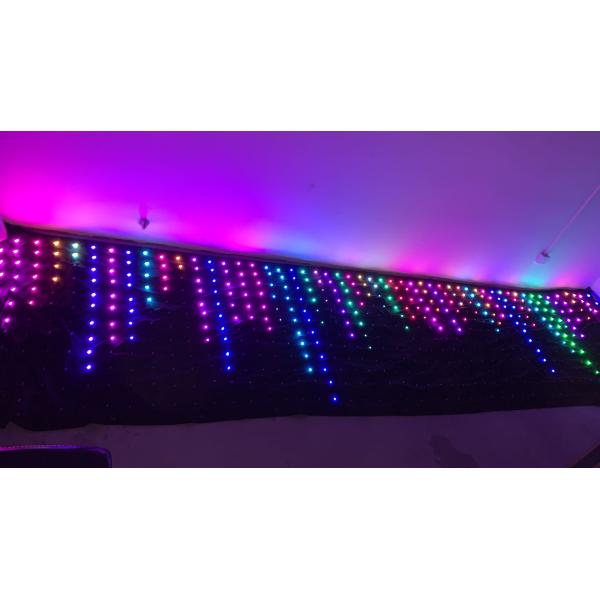 Flexible LED Mesh Video Curtain Display P18 for Resolution Display